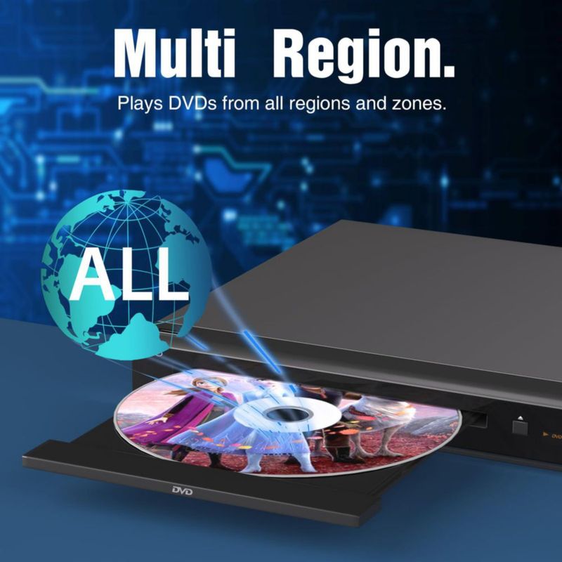 Reproductor DVD MEGATEK DP-260M55HD HDMI