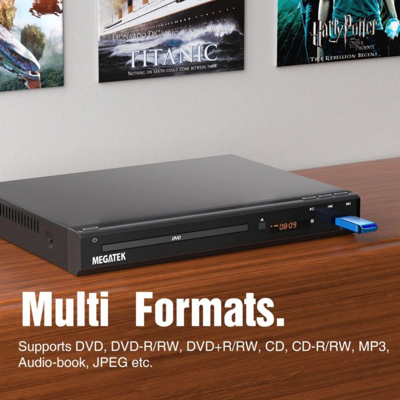 Reproductor DVD MEGATEK DP-260M55HD HDMI