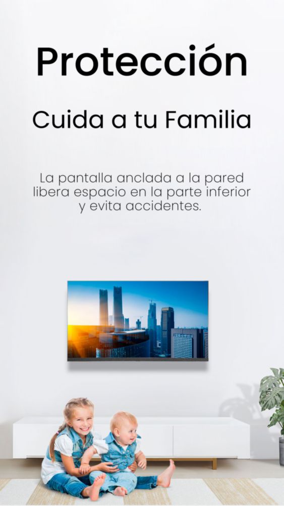 Soporte de Pared para Pantalla de 32"–55” P4 North Bayou | Ajustable E Inclinación