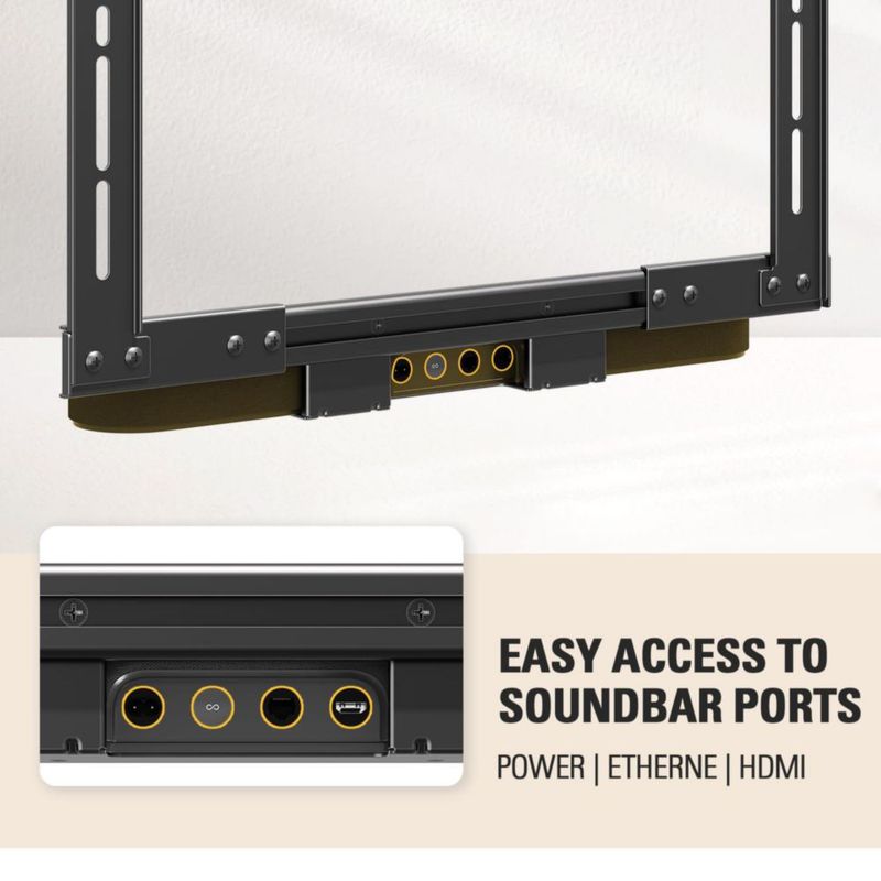 Soporte de barra de sonido Dream para SONOS Beam VESA 600 x 400 mm