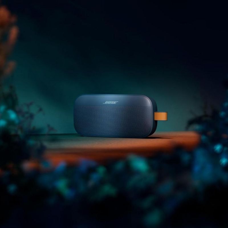 Bocina portátil Bose SoundLink Flex 2da generación inalámbrica - altavoz portátil para exteriores con audio de alta fidelidad - Azul Crepúsculo