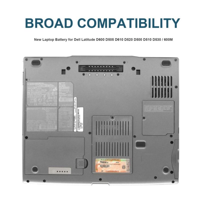 Batería portátil Fancy Buying Latitude D600 para Dell D505 D610