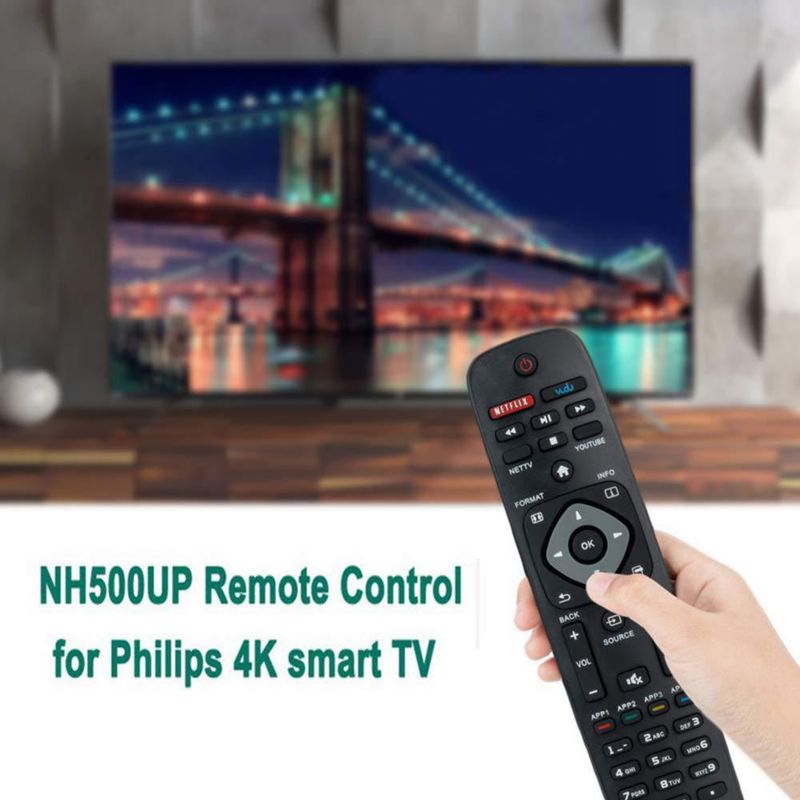 Mando a distancia universal Motiexic NH500UP para TV Philips