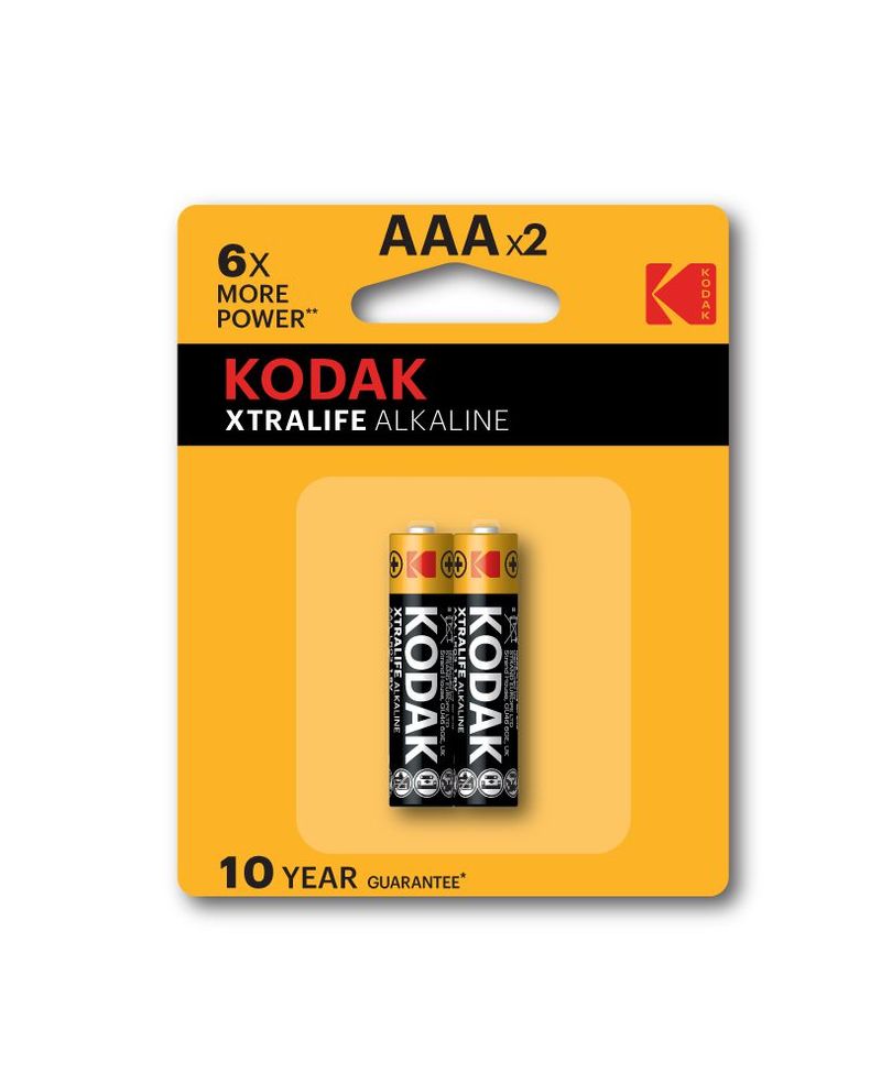 Pila Alcalina Kodak Xtralife AAA blister 24 pzas (2x12)
