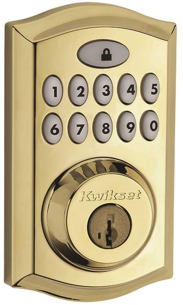 Kwikset 913 Smartcode Touchpad escudo electrónico con SmartKey