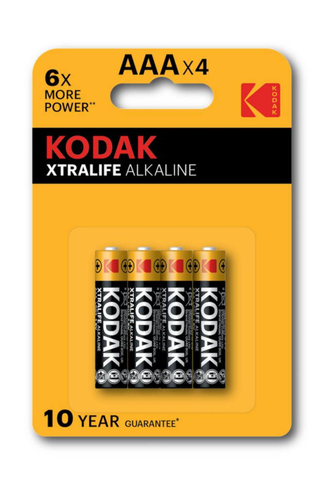 Pila Alcalina Kodak Xtralife AAA blister 48 pzas (4x12)
