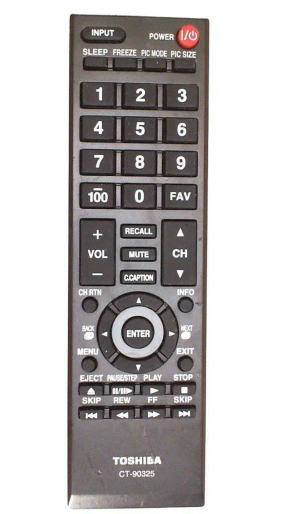 Mando a distancia Toshiba CT-90325 para TV 19C100U