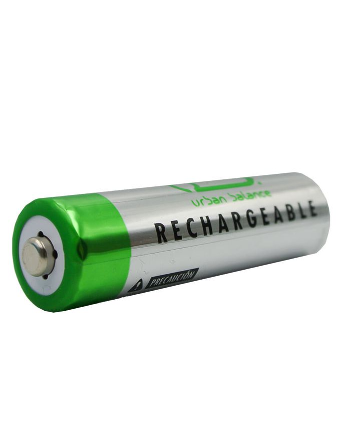 Baterias Pilas Recargables Aa Con 2 Piezas Urban Balance