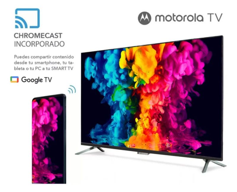 Pantalla Smart TV 43 Pulg Motorola MOT43NFLE05 Full HD LED