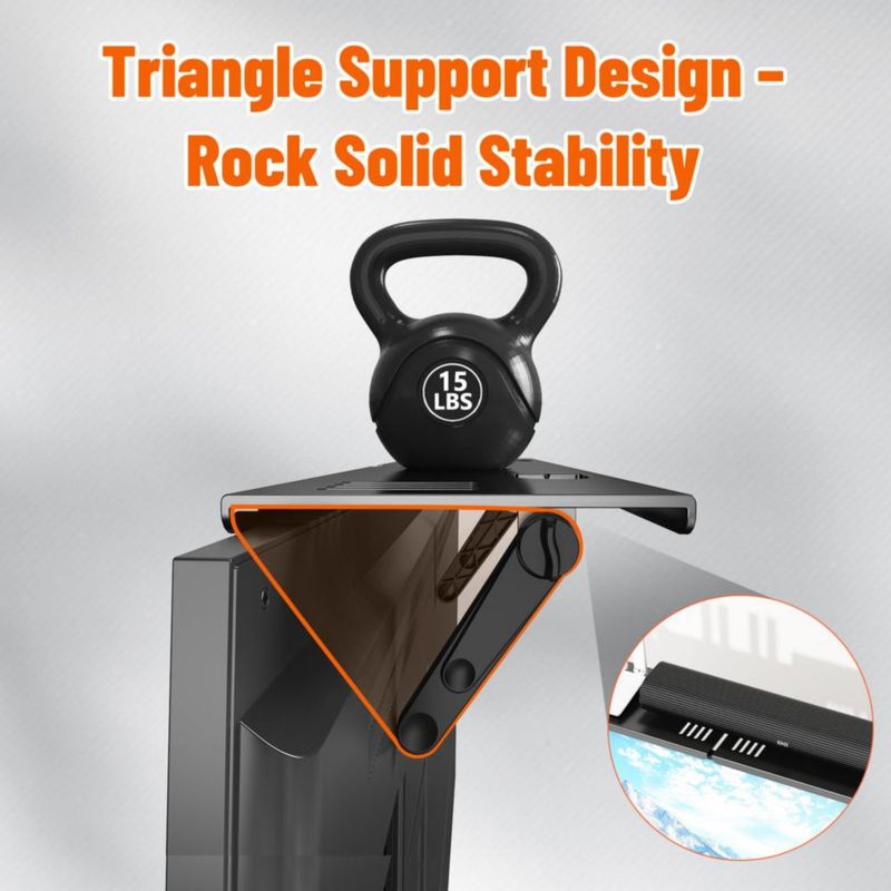 Soporte para Barra de Sonido CUISIBOT Estante de Acero para TV Compatible con Barras de Sonido hasta 7 kg