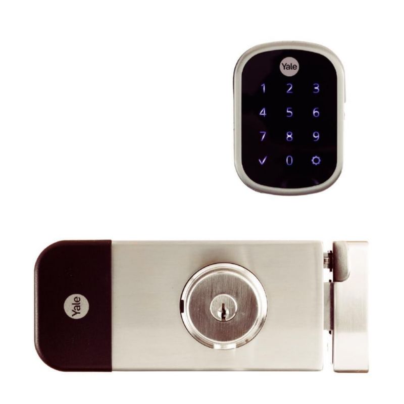 Yale Assa Abloy Cerradura Inteligente Eléctrica Digital Yale Yxr256 Para Exteriores