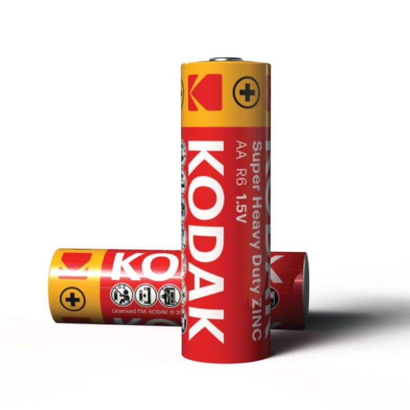 Pila Kodak Zinc Carbón Super Heavy Duty AA blister 48 pzas (4x12)