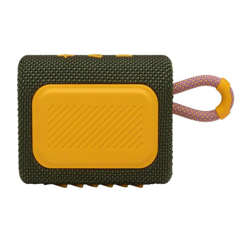 Bocina JBL Go 3 portátil - Mini altavoz Bluetooth portátil waterproof - Verde