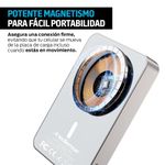 Power Bank Inalámbrico Magnético de 10,000 mAh Carga Rápida