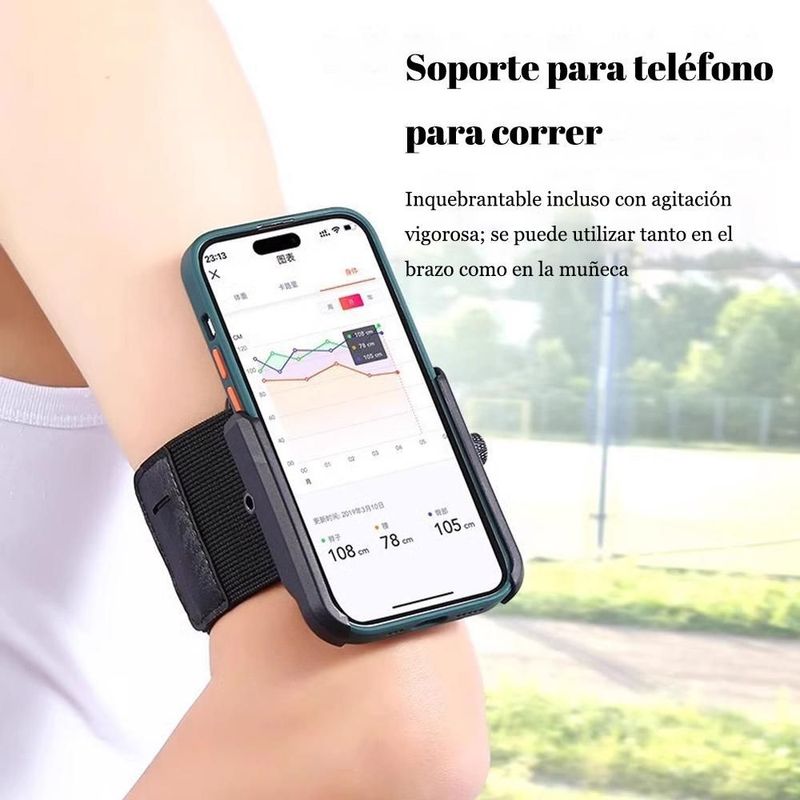Soporte para transmisión en vivo con teléfono, soporte de mano resistente a caídas para exteriores