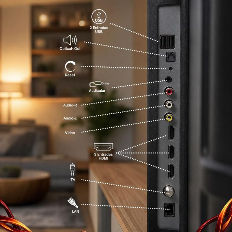 JVC Pantalla Televisión Smart TV 70 Pulgadas LED 4K UHD Roku Frameless Dolby Audio 3 HDMI 2 USB 1 AV SI70URF