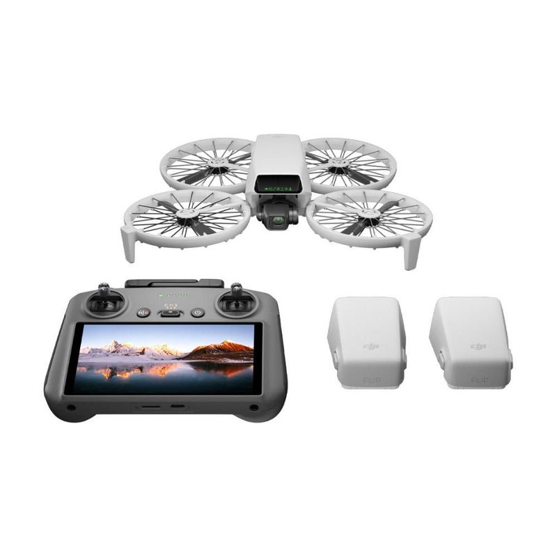 COMBO DRON DJI FLIP FLY MORE CÁMARA 4K UHD CON CONTROL REMOTO RC 2