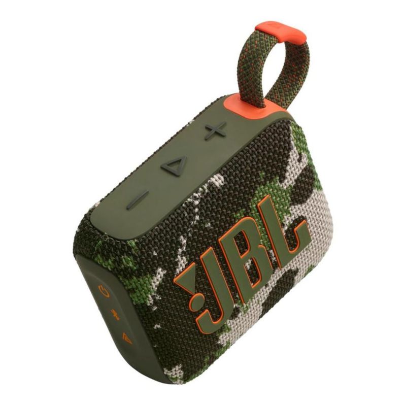Bocina JBL Go 4 portátil - Bocina Portátil Bluetooth Waterproof – Camuflaje