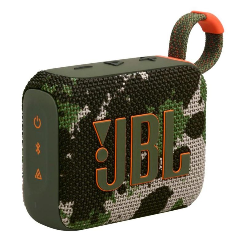 Bocina JBL Go 4 portátil - Bocina Portátil Bluetooth Waterproof – Camuflaje