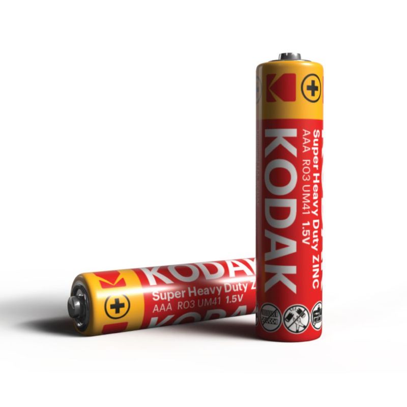 Pila Kodak Zinc Carbón Super Heavy Duty AAA blister 48 pzas (4x12)