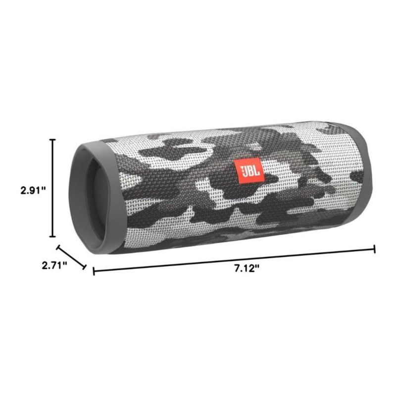 Bocina JBL Flip 5 - Altavoz Bluetooth Portátil waterproof – CAMUFLAJE NEGRO
