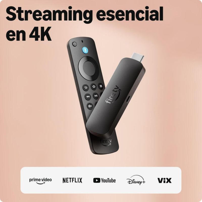 Reproductor de Streaming Amazon Fire TV Stick 4K Select