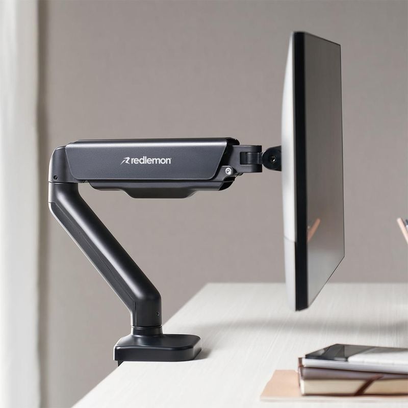 Soporte Hidráulico para Monitor de Hasta 32” Ajustable