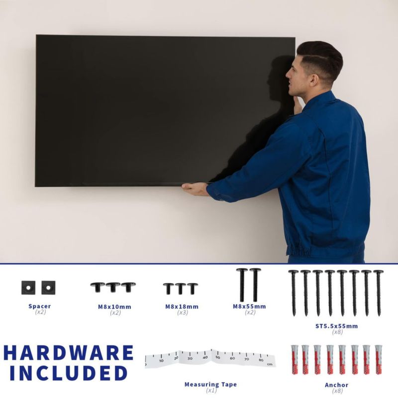 Soporte de pared para TV VIVO MOUNT-TVSG1 para Samsung de 43 a 85 pulgadas