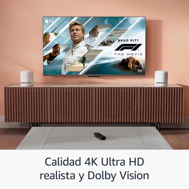 Fire TV Stick 4K Select 2025 Alexa Control Voz Streaming Netflix Disney+ ViX Convierte Tu TV en Smart TV
