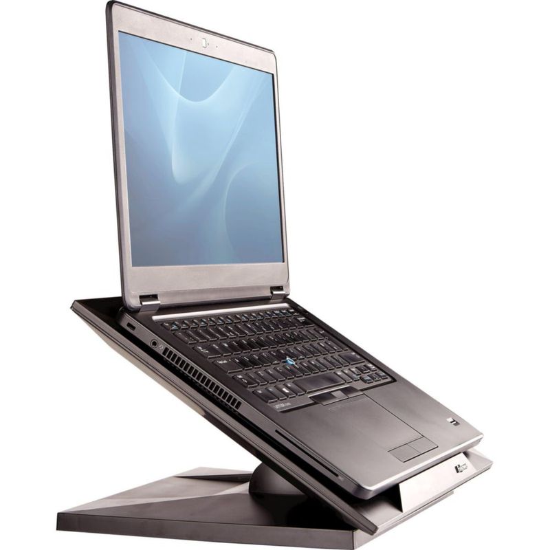 Soporte elevador para portátil Fellowes Designer Suites ajustable negro