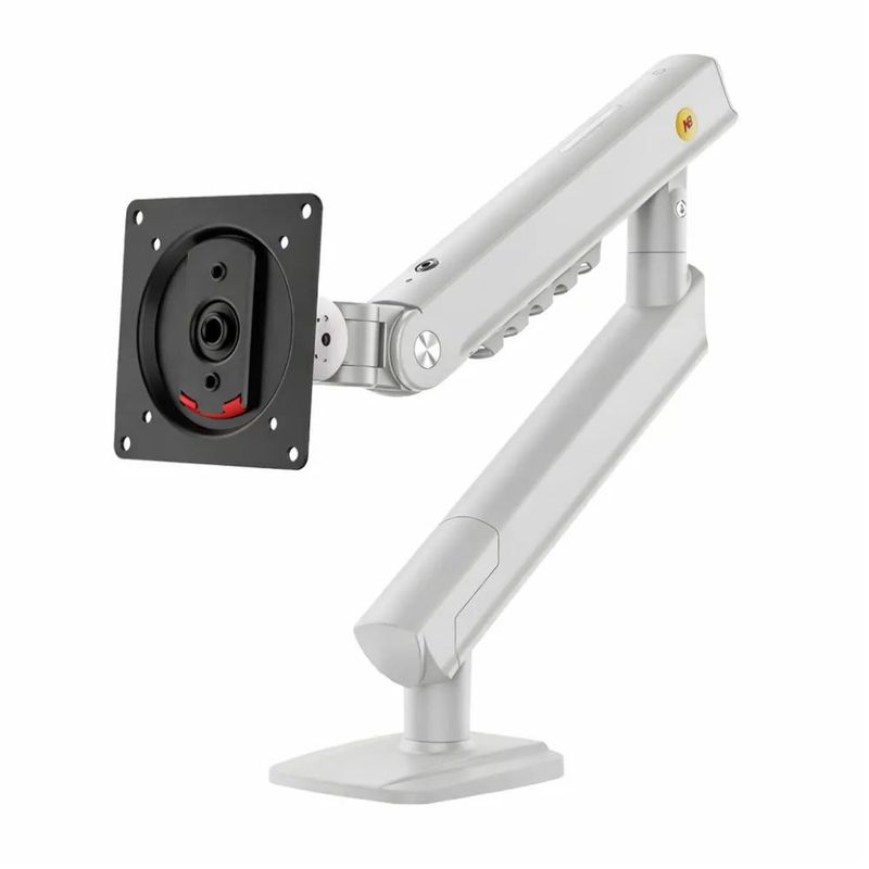 NB Ergonomic Soporte para Monitor de 17–32” | Ajustable y Giratorio | Plata
