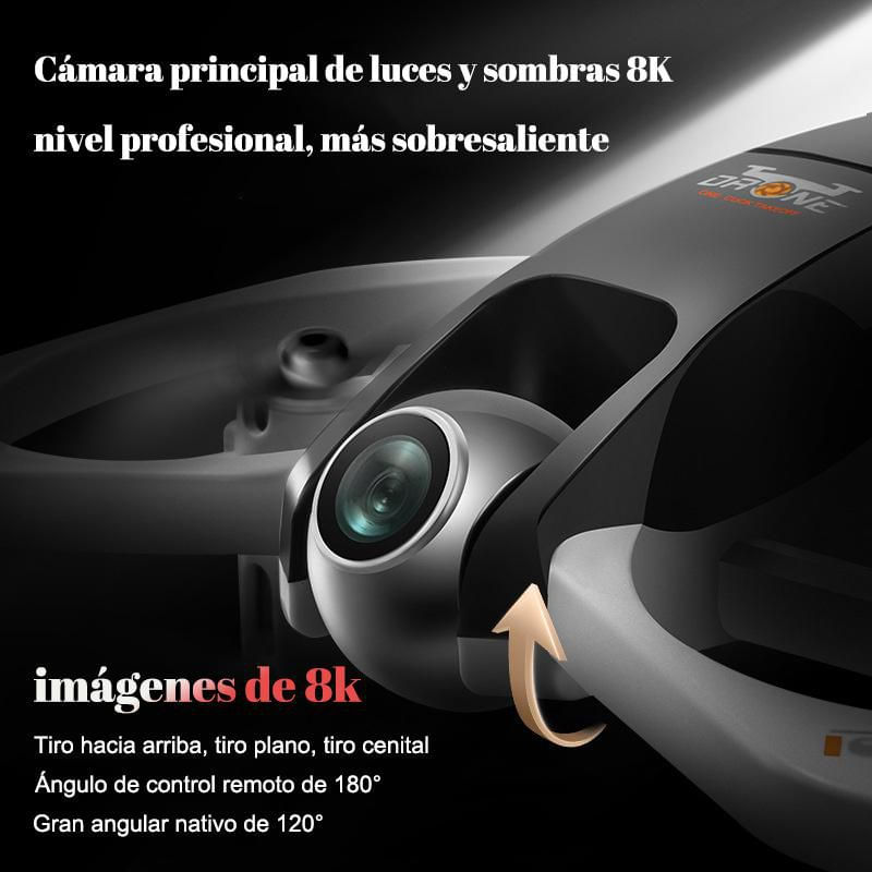 Drone S3 con Cámara HD y Transmisión WiFi en Tiempo Real - Sistema de Vuelo Óptico para Fotografía Aérea y Control Remoto.HOGAWAY