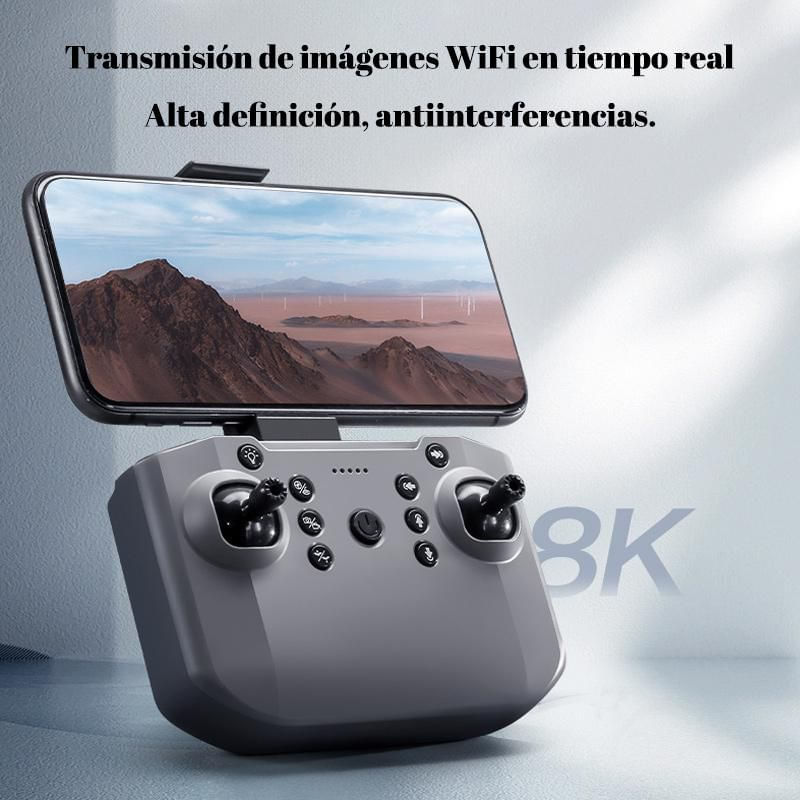 Drone S3 con Cámara HD y Transmisión WiFi en Tiempo Real - Sistema de Vuelo Óptico para Fotografía Aérea y Control Remoto.HOGAWAY