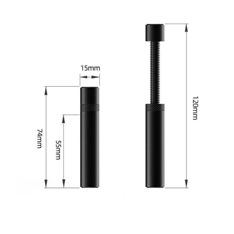 Soporte ajustable para GPU nkomax de 74-120 mm