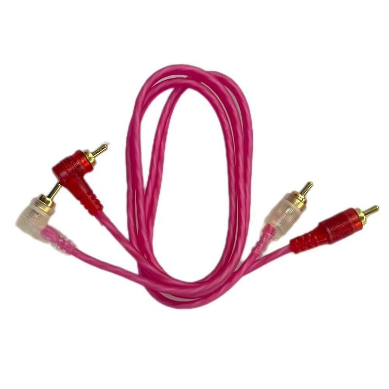 Cable de audio plugs dorados rca - rca 90cm