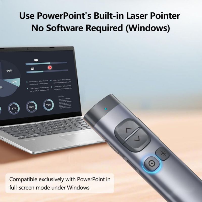 Presentador inalámbrico Bluetooth Norwii N97s