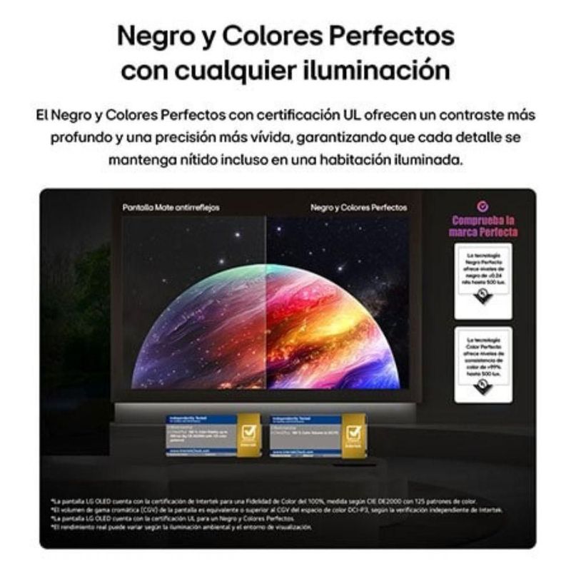 Pantalla Smart TV LG 42 pulgadas OLED evo AI C6 4K webOS 2026