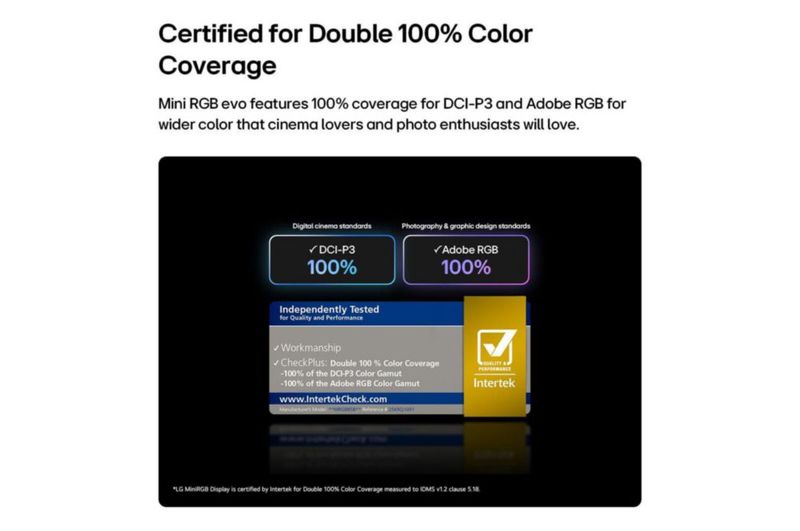 Pantalla Smart TV LG 75 pulgadas Mini RGB evo AI MRGB86 4K webOS 2026