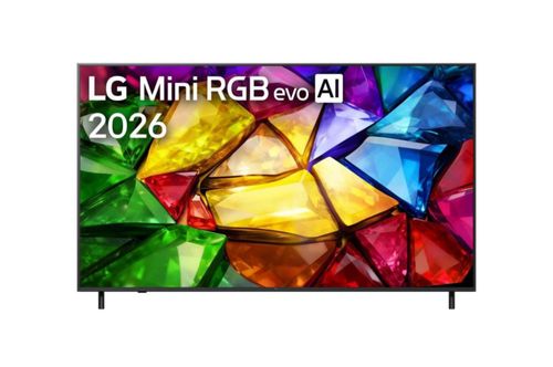 Pantalla Smart TV LG 75 pulgadas Mini RGB evo AI MRGB86 4K webOS 2026