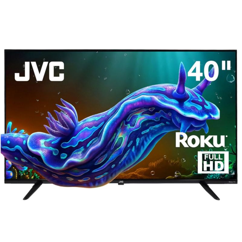JVC SI40FR Smart TV LED Full HD 1080p Roku TV 40"