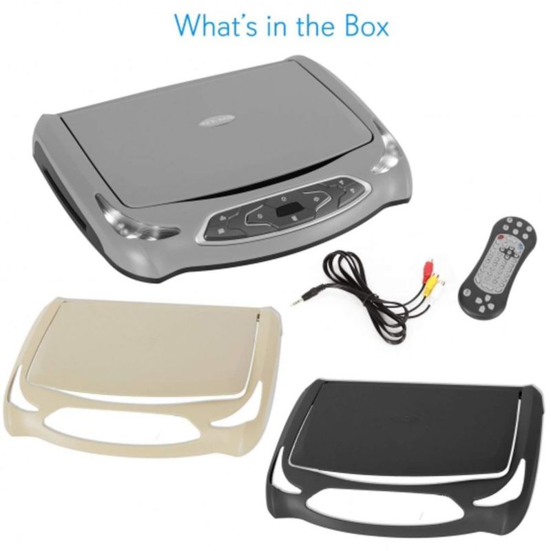 Reproductor de DVD para techo de auto Pyle de 133" abatible con HDMI