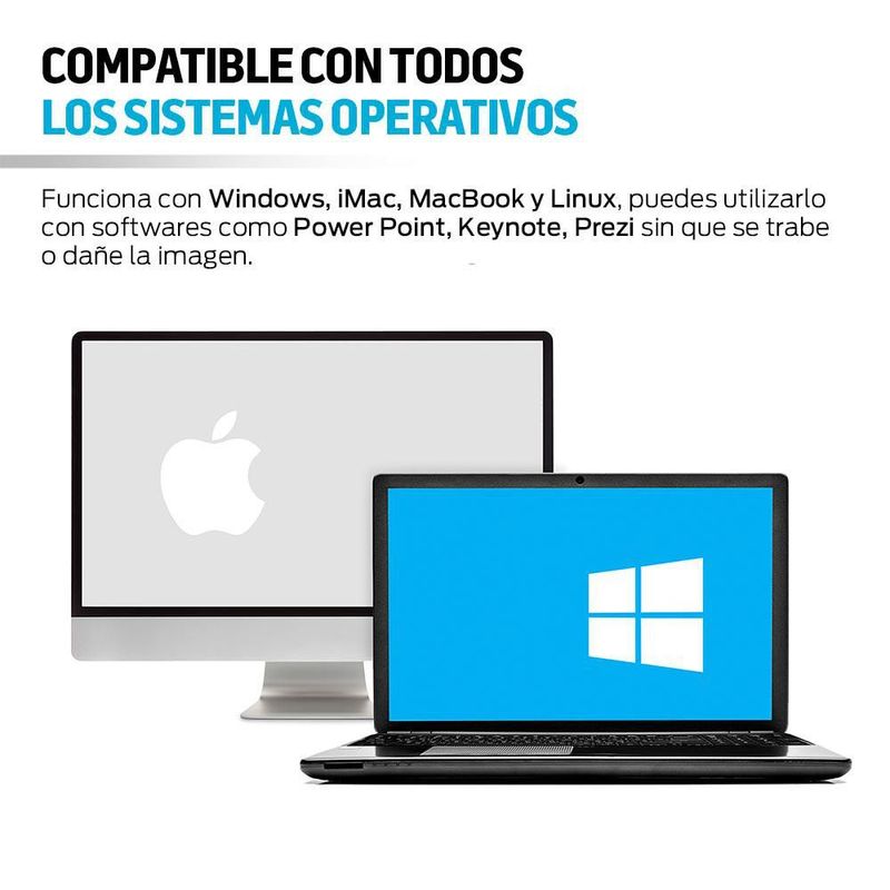 Apuntador Láser Inalámbrico Presentador para Diapositivas USB Redlemon