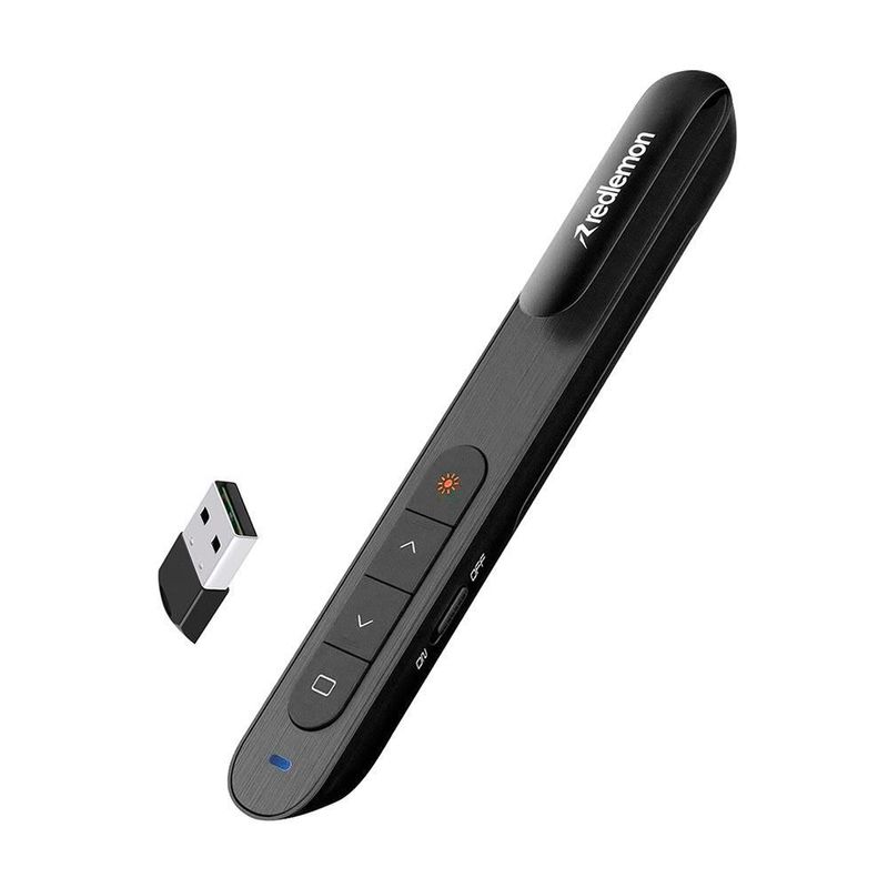 Apuntador Láser Inalámbrico Presentador para Diapositivas USB Redlemon