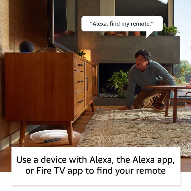 Control remoto por voz Amazon Alexa Pro con buscador remoto y control de TV