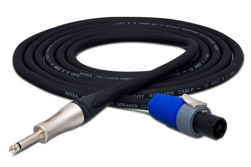 Cable de altavoz Hosa SKT-203Q Edge Neutrik SpeakOn a 1/4 TS