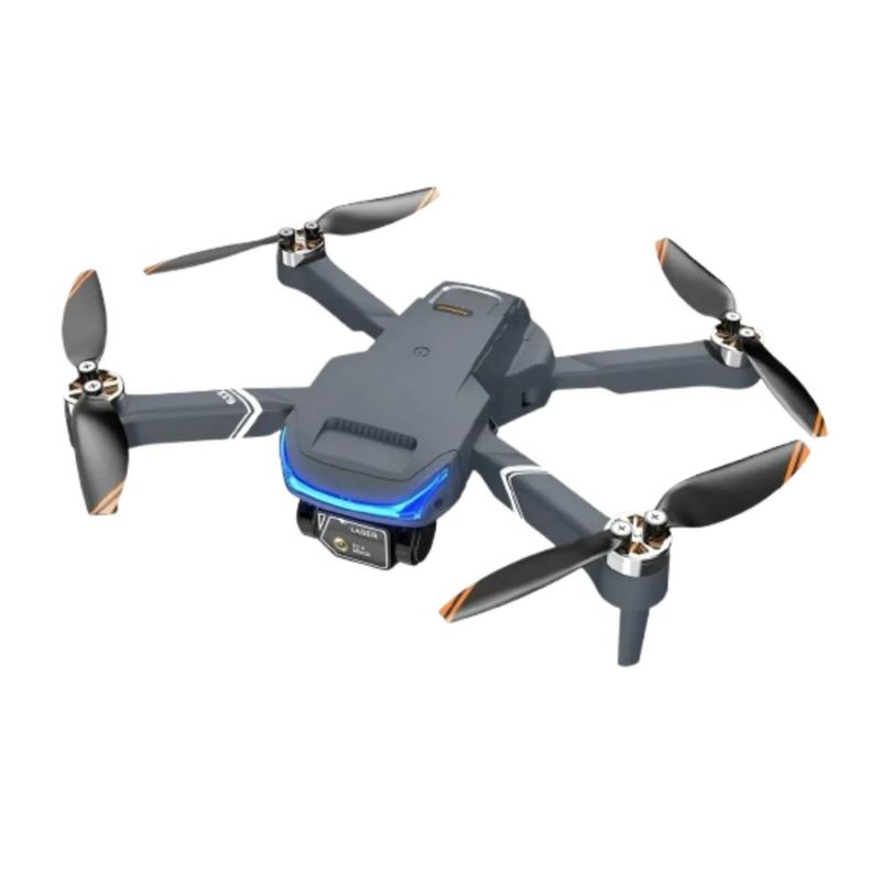 Dron Cuadricóptero A Control Remoto C/cámara 4k Hd, Color Gris Oscuro