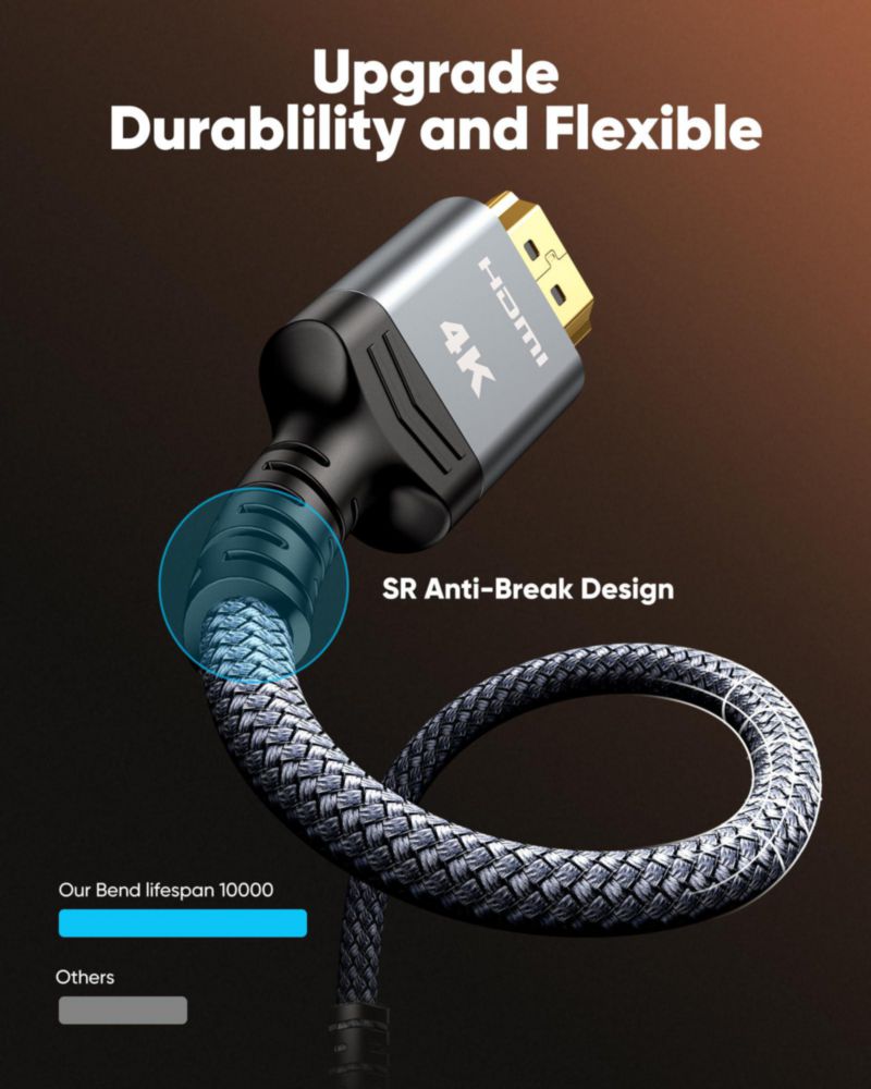 Cable HDMI Highwings 4K 45 m HDR 18 Gbps Ethernet ARC