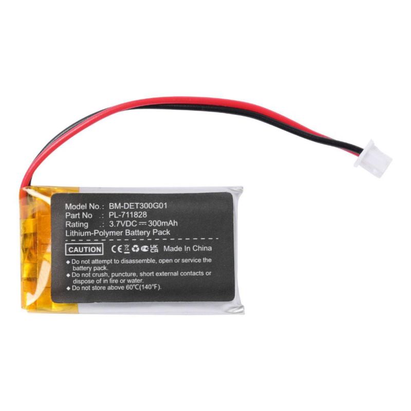 Batería Mingeris 3.7V 300mAh Li-Polímero PL-711828