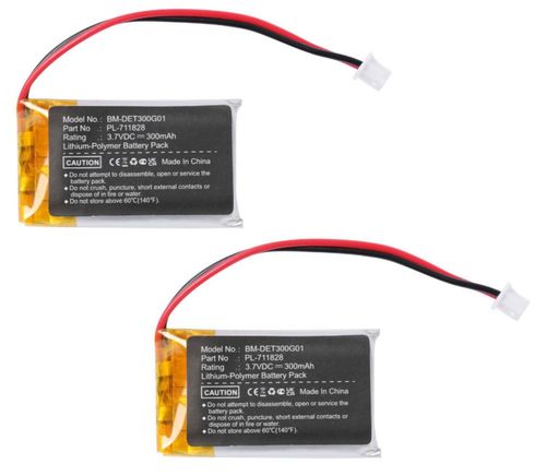 Batería Mingeris 3.7V 300mAh Li-Polímero PL-711828