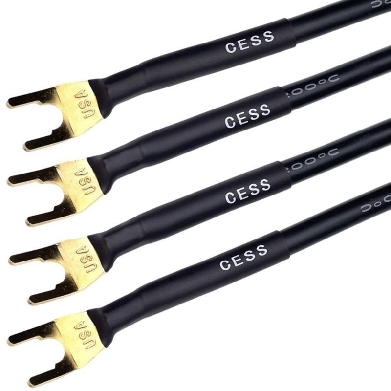Cable de altavoz CNCESS 20 cm 8 AWG (4 unidades)